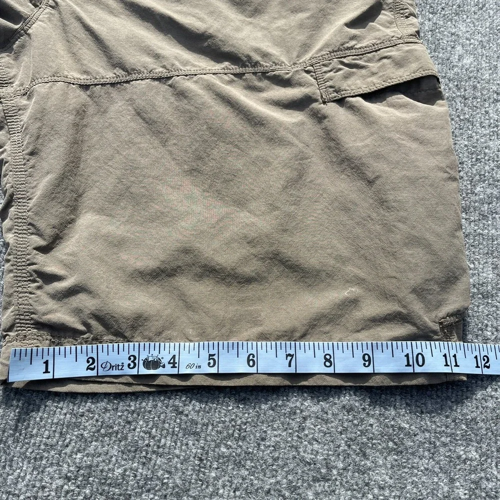 North Face Shorts Mens 38 TNF Cargo Hiking Trail Hybrid‎ Nylon Cotton Cargo 10